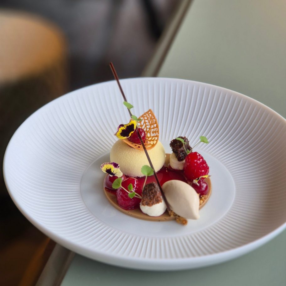 Schokolade, Himbeere, Stefan Leitner, Patissier, Patissier des Jahres, Michelin Star,